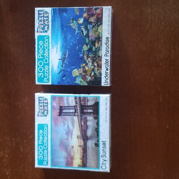 2 - Puzzle Mate 300 Piece Puzzles - NEW! - Picture 1 of 6